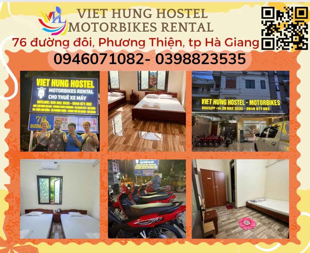 Viet Hung Hostel-Motorbikes-Bus Ticket Lang Lap Exterior photo